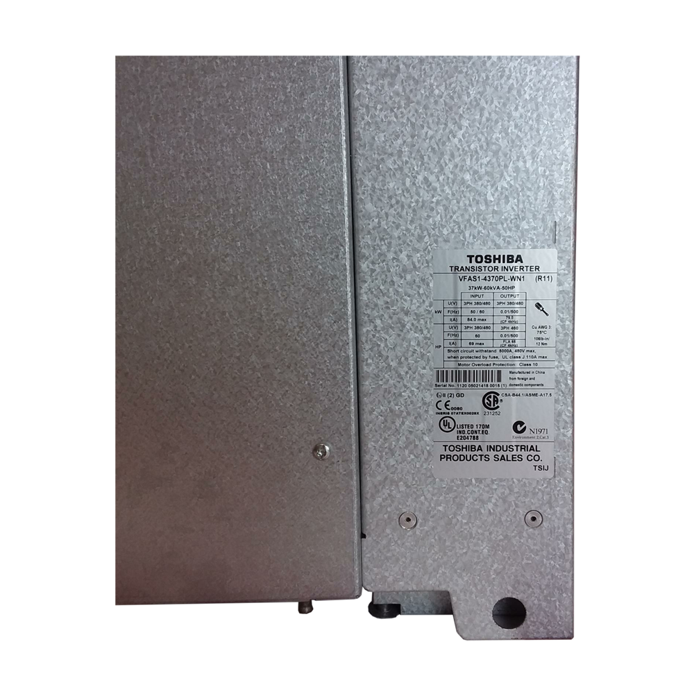 Toshiba VFD Frequency Converter VFAS1-4370PL-WN1(R11)