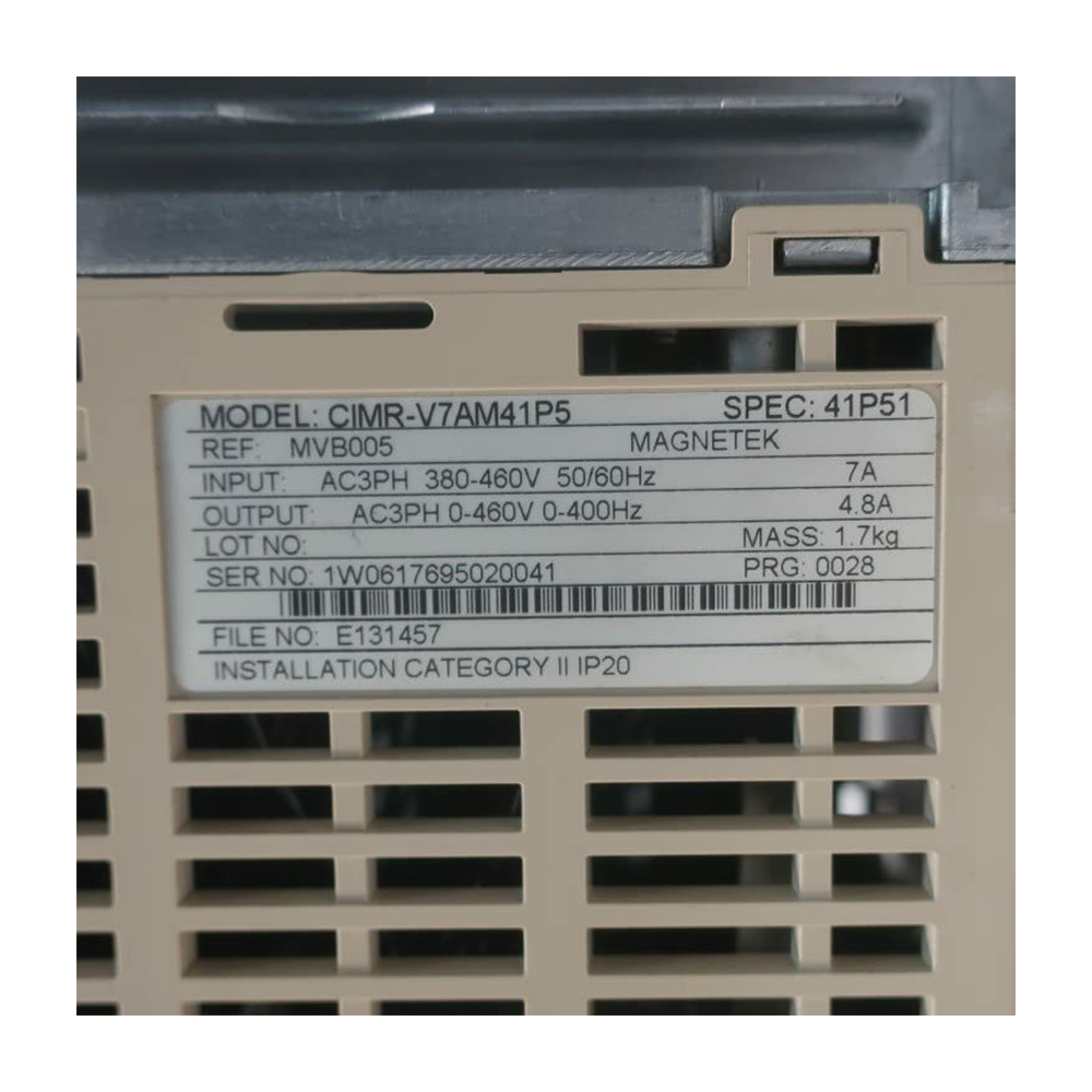 Yaskawa VFD Frequency Converter CIMR-V7AM41P5