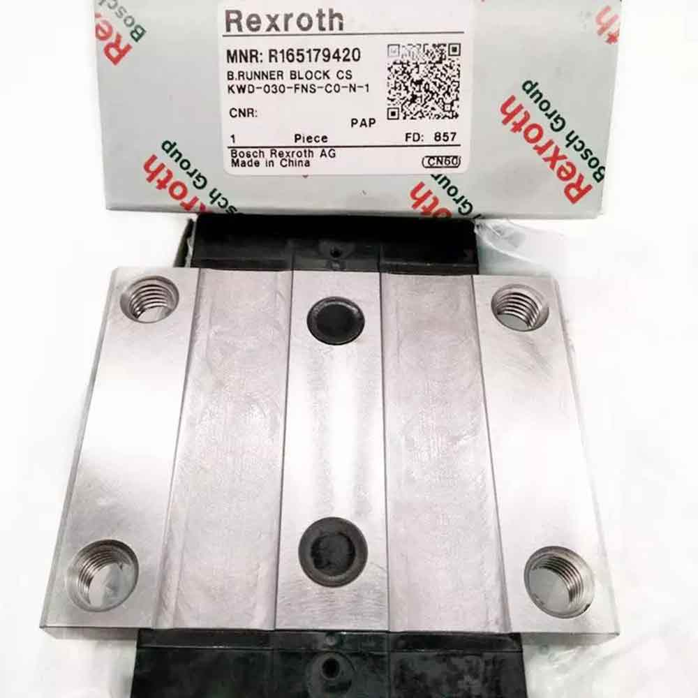 New In stock for sale, Bosch Rexroth Linear Guideway Runner Block R165179420