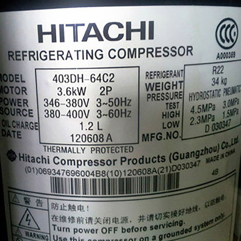 Hitachi Compressor 403DH-64C2