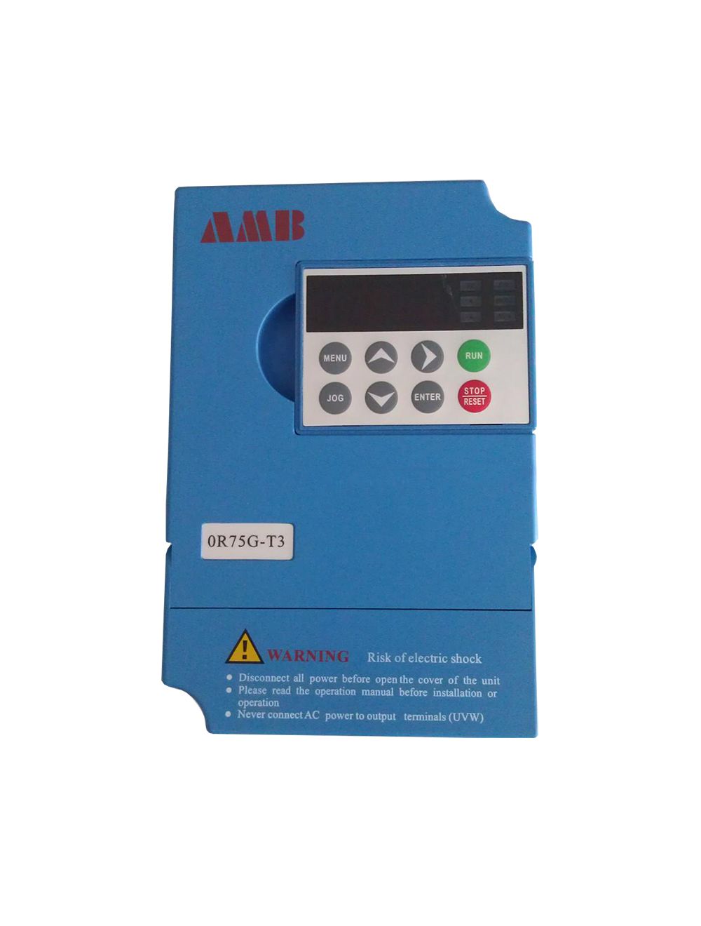 New In stock for sale, AMB VFD Frequency Converter AMB100-0R75G-T3