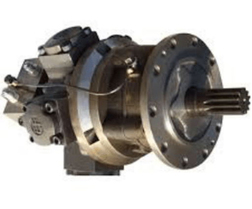 A photo about a hydraulic motor